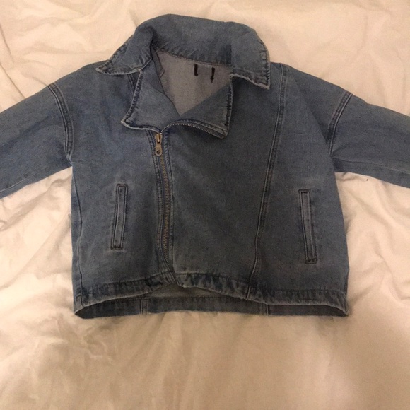 vintage vibe denim jean jacket - Picture 4 of 6
